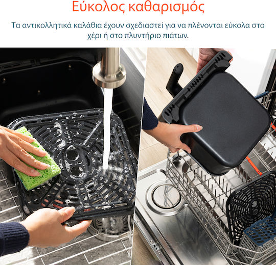Cosori Dual Blaze Chef Edition Air Fryer with Wi-Fi 6.4lt Gray
