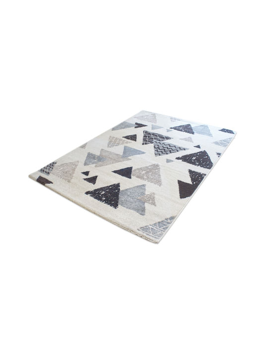 Obsession Teppich Rechteckig Synthetisch,Polyester/Cotton/Leather White