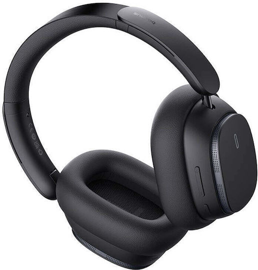 Baseus Bowie H1 Pro Wireless / Wired Over Ear Headphones with 80 hours of Operation and Quick Charge Black