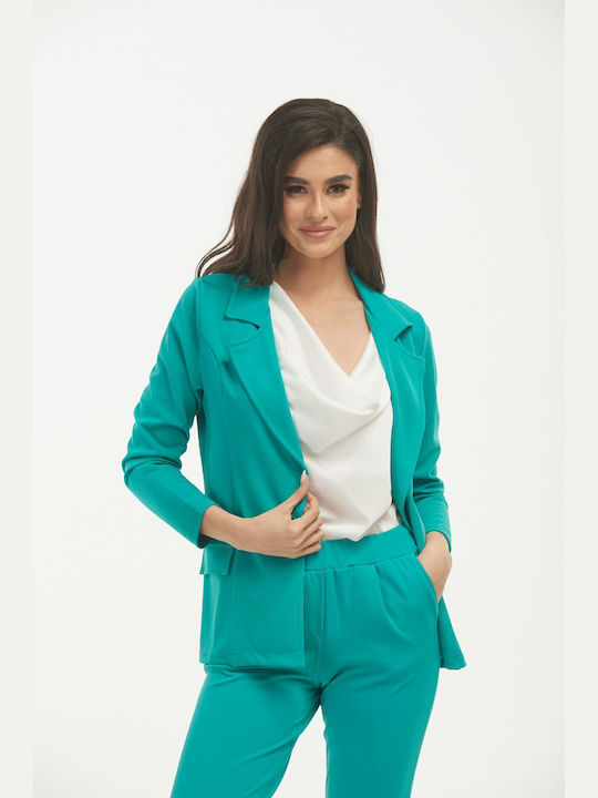 Boutique Blazer pentru femei Sacou Green