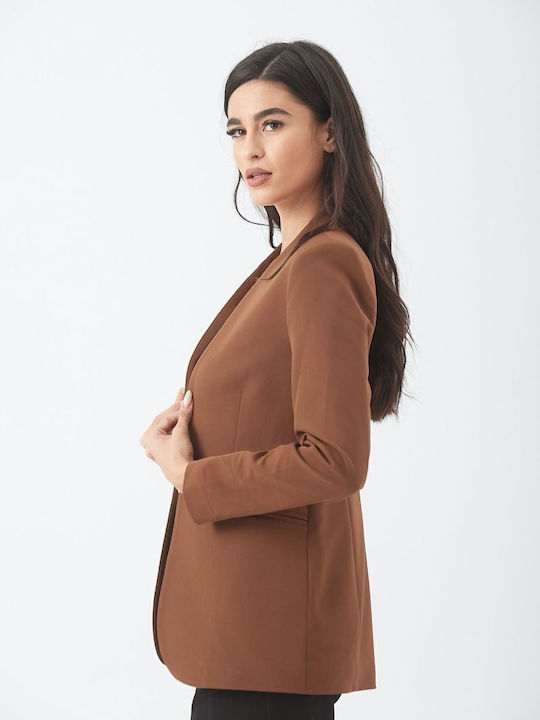 Kannelis Damen Blazer Coffee
