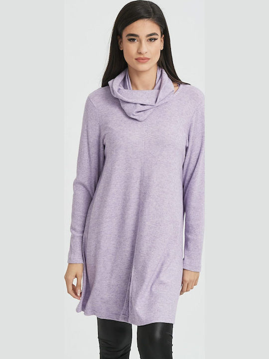 Damen Pullover Flieder
