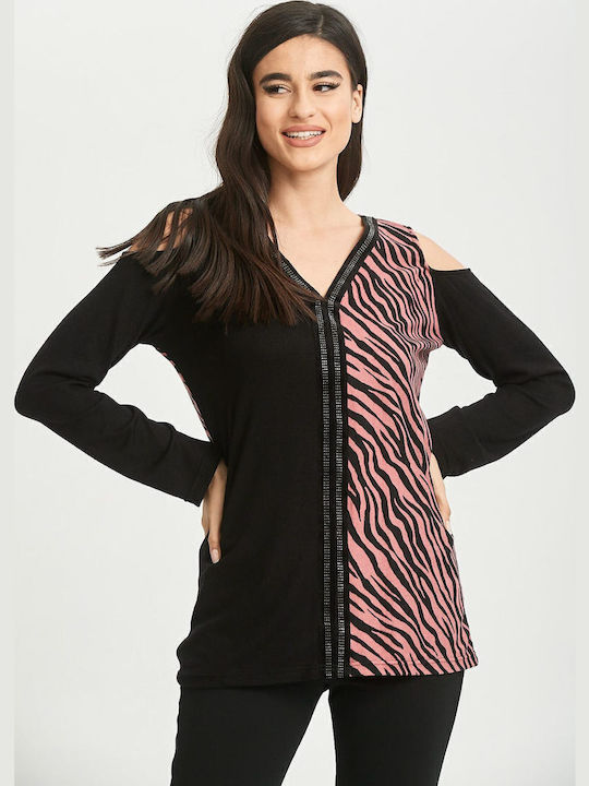 Bluze Damă Off-Shoulder Bej
