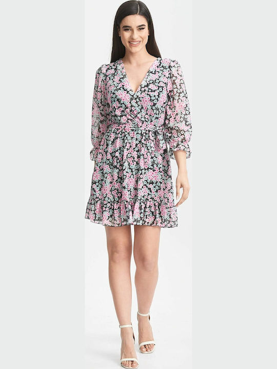 Abendkleid Druck