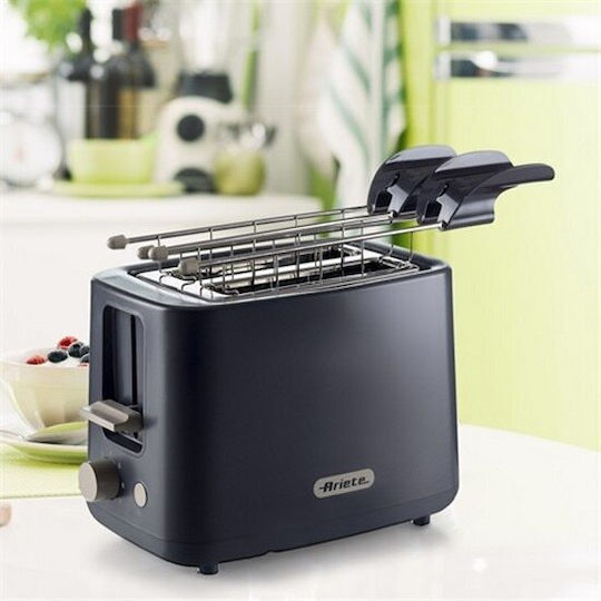 Ariete Φρυγανιέρα 2 Θέσεων 760W Μαύρη