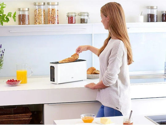 Braun HT3100 Toaster 2 Slots 1000W White
