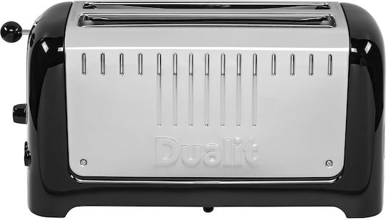 Dualit Lite Long Φρυγανιέρα 2 Θέσεων 2000W Μαύρη