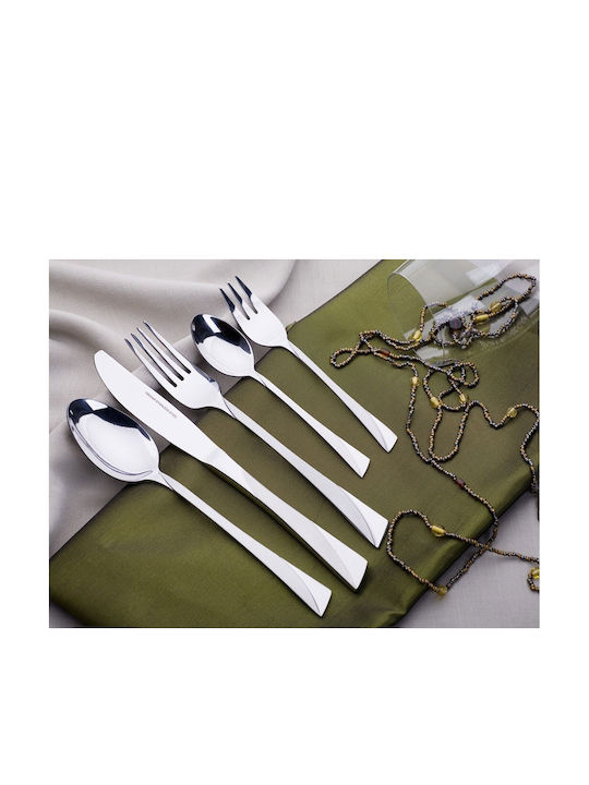 KING Hoff Cutlery Set Stainless Silver 72pcs
