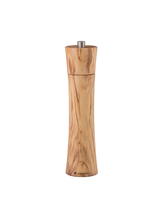 Zassenhaus Frankfurt Set Manual Râșnițe Condimente din Lemn în Culoare Bej 24cm 1buc
