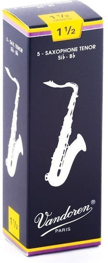 Vandoren Anciu Pentru Saxofon Tenor Nr 1 1/2 1 Bucată Anciu Pentru Instrumente De Suflat