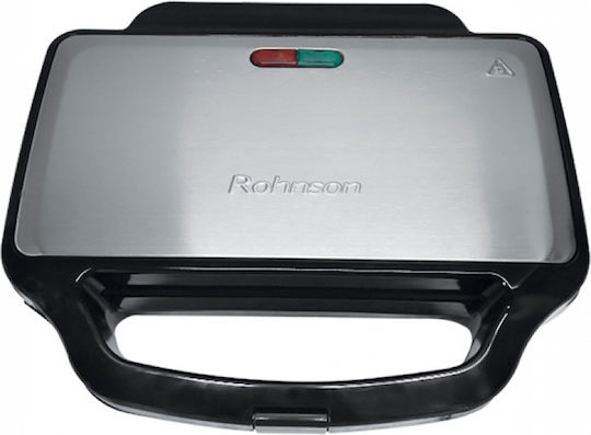 Rohnson Sandwich Maker Grill 900W Inox