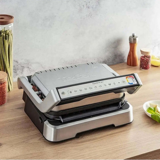 Tefal Optigrill 2in1 Sandwichmaker Grill 2100W Inox