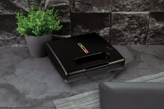 Berlinger Haus Sandwichmaker für 2 Sandwiches 780W Schwarz