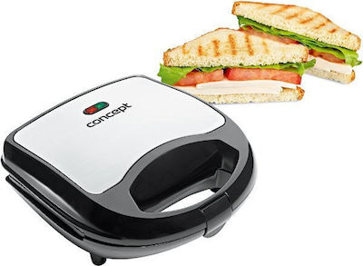 Concept Sandwich Maker Grill with Removable Plates 700W Black