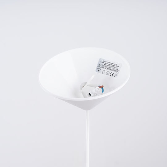 Sollux Gina Pendant Light White with Socket E27 38cm