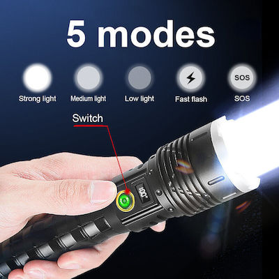 Rechargeable Flashlight LED Waterproof