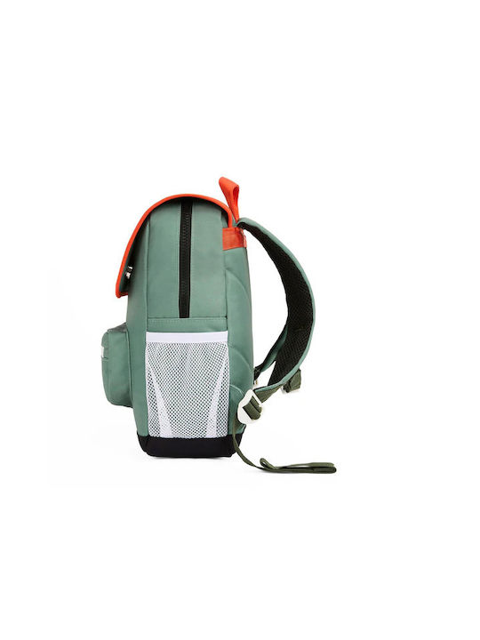 Hello Hossy School Backpack Kindergarten Green 7.3 Litre 26 x 9 x 31cm