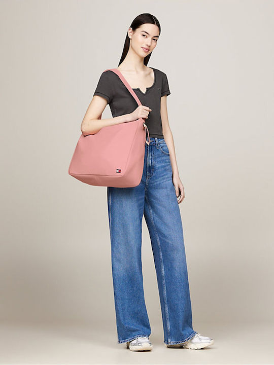 Tommy Hilfiger Women's Bag Shopper Shoulder Pink