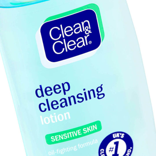 Clean & Clear Deep Cleansing Lotion Καθαρισμού Προσώπου 200ml