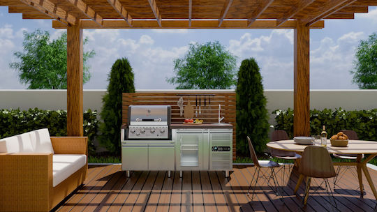 Thermogatz Commercial Refrigerator with Drawer L95.5xD70xH81.5cm