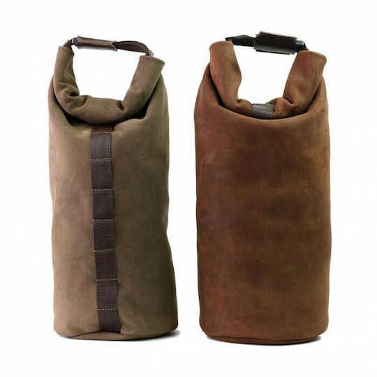 Unit Garage Suede Schwanztasche Motorrad-Softtasche 16Es in Braun Farbe