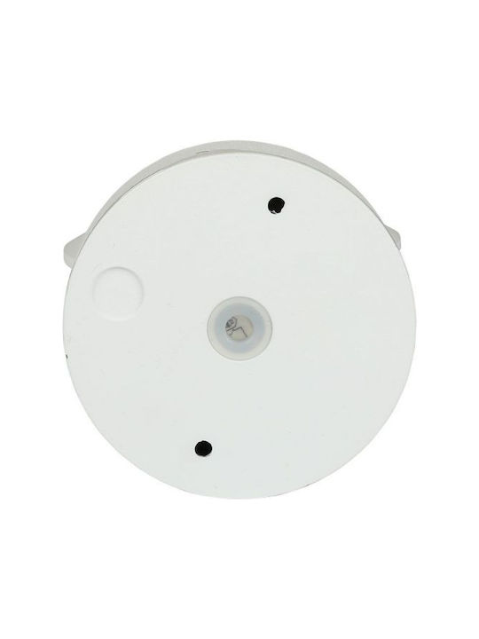 V-TAC Wall-Mounted Outdoor Light LED IP65 7W with Warm White Light 11x12x17εκ.