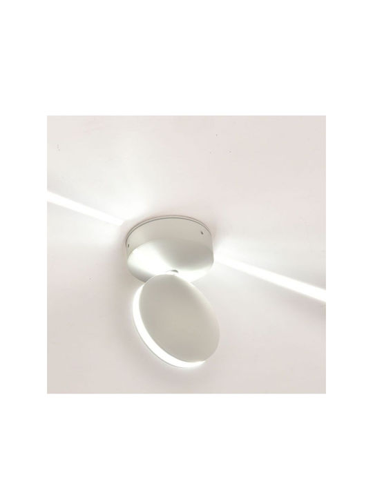 V-TAC Wall-Mounted Outdoor Light LED IP65 7W with Warm White Light 11x12x17εκ.