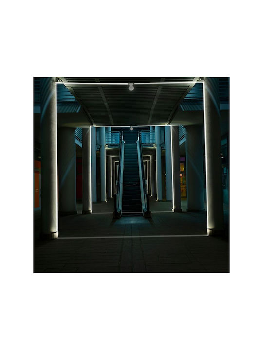 V-TAC Wall-Mounted Outdoor Light LED IP65 7W with Warm White Light 11x12x17εκ.