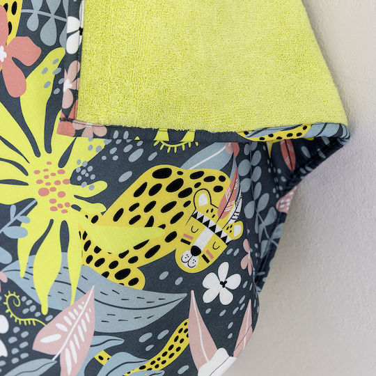 Nima Kids Beach Towel Yellow 140x70cm
