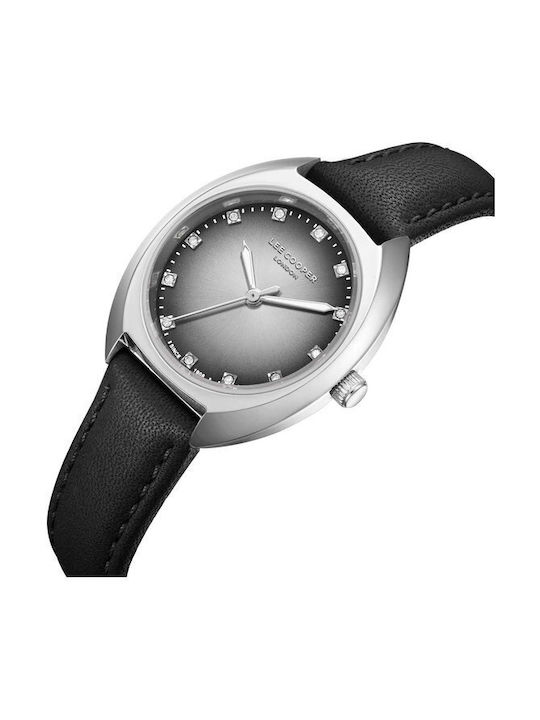 Lee Cooper Watch with Black Leather Strap