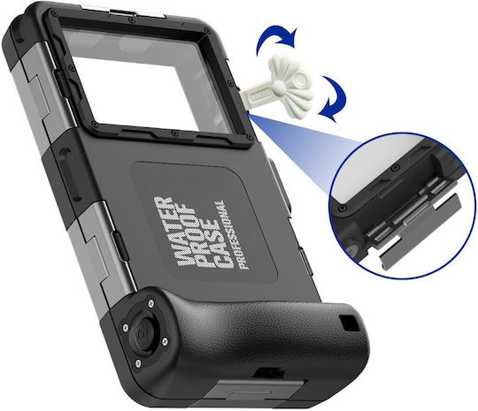 Tech-Protect IPX8 Waterproof Case up to 6.7" Black