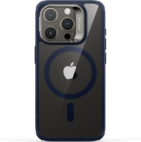 ESR Classic Hybrid Back Cover Silicon Albastru (iPhone 15 Pro)