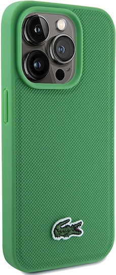 Lacoste Iconic Petit Pique Magsafe Back Cover Πλαστικό Πράσινο (iPhone 15 Pro Max)