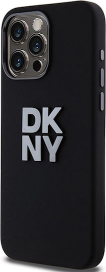 DKNY Liquid Задна корица Пластмаса / Силикон Черен (iPhone 15 Pro Max)