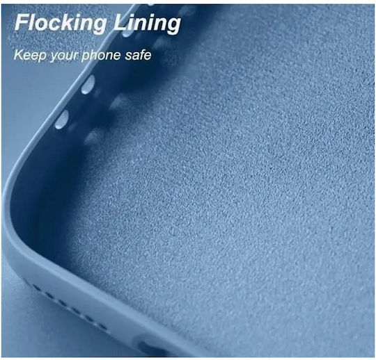Soft Umschlag Rückseite Silikon Marineblau (Galaxie A15)