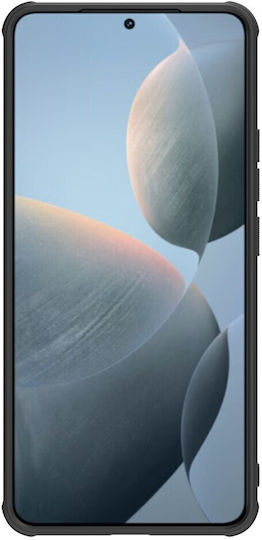 Nillkin Super Frosted Shield Pro Magnetic Back Cover Σιλικόνης Μαύρο (Poco F6 Pro)