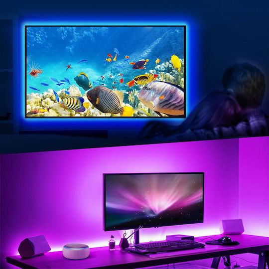 Gosund Smart Ταινία LED Wi-Fi RGB Φως 10m με Τροφοδοτικό