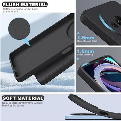 Redmi A3 Back Cover Silicone Blue (Xiaomi Redmi A3 (OEM))