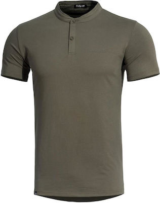 Pentagon Romeo Henley Tricou în culoarea Verde