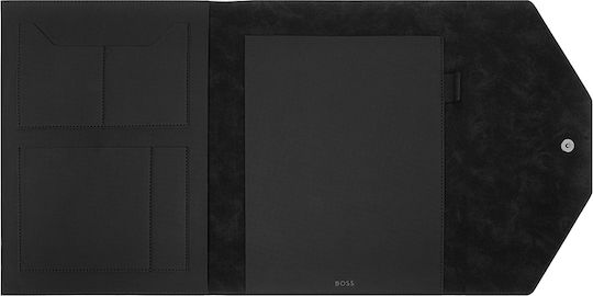 Boss Clipboard Conference for Paper A5 Black Folder 1pcs