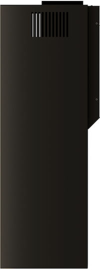 Maan Ponza W 830 Insulă Hotă 30cm Negru