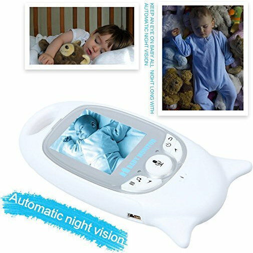 VB601 Wireless Baby Monitor with Camera & Screen 2" , Two-way Communication & Lullabies