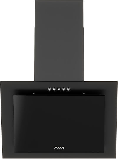 Maan Vertical PG 50 Απορροφητήρας Καμινάδα Ανακύκλωσης 50cm Μαύρος