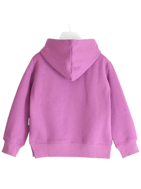 Superga Kids Sweatshirt with Hood Purple