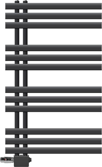 LuxeBath Towel Rail Bathroom 1000x600 Gray