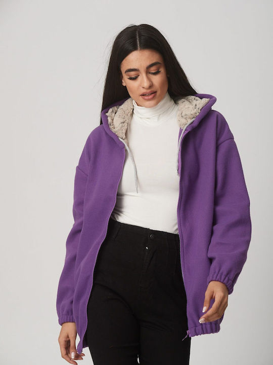 Just Top Damen Jacke Purple