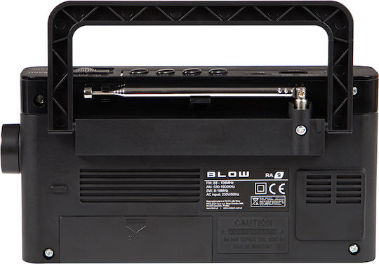 Blow DM-77-539 – 135431 Επιτραπέζιο Ραδιόφωνο Μαύρο