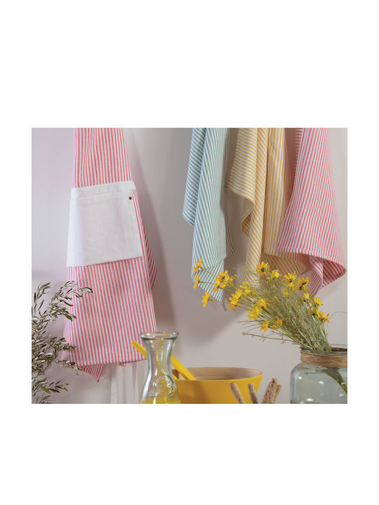 Nef-Nef Homeware Viral Apron Coral 79x63cm