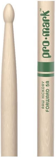 Promark Hickory Drumsticks Drums 5A with Tip Shape Oval