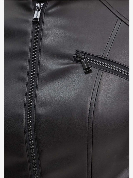 Γυναικείο Biker Jacket Μαύρο